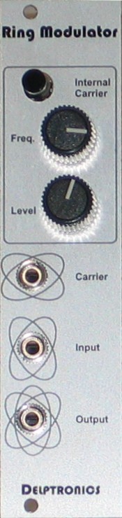 Ring Modulator Eurorack Module Front View Ring Modulator Eurorack Module Front View