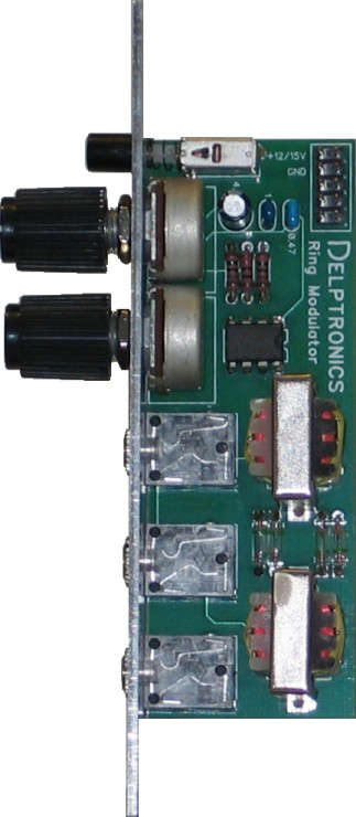 Ring Modulator Eurorack Module Side View Ring Modulator Eurorack Module Side View