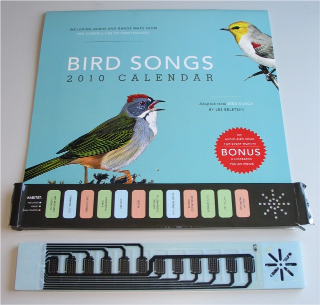 Click to enlarge Bird Calendar Separated