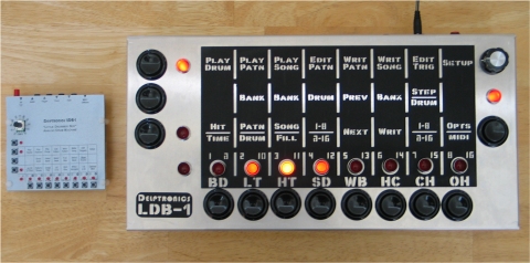 Click to enlarge Giant LDB-1 Drum Machine