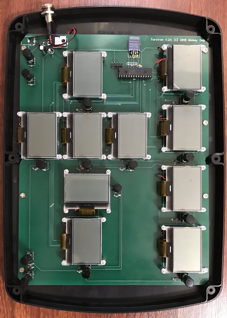 Click to enlarge Tarotron 2000 PCB