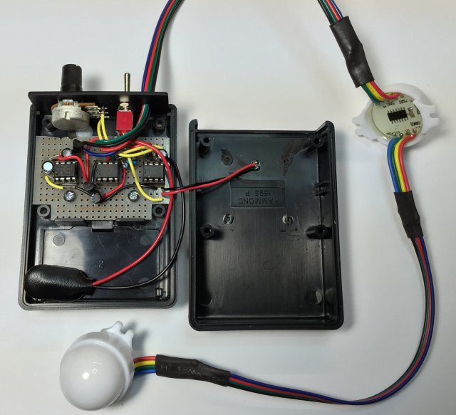 Click to enlarge Unicorn Eyes Controller Inside